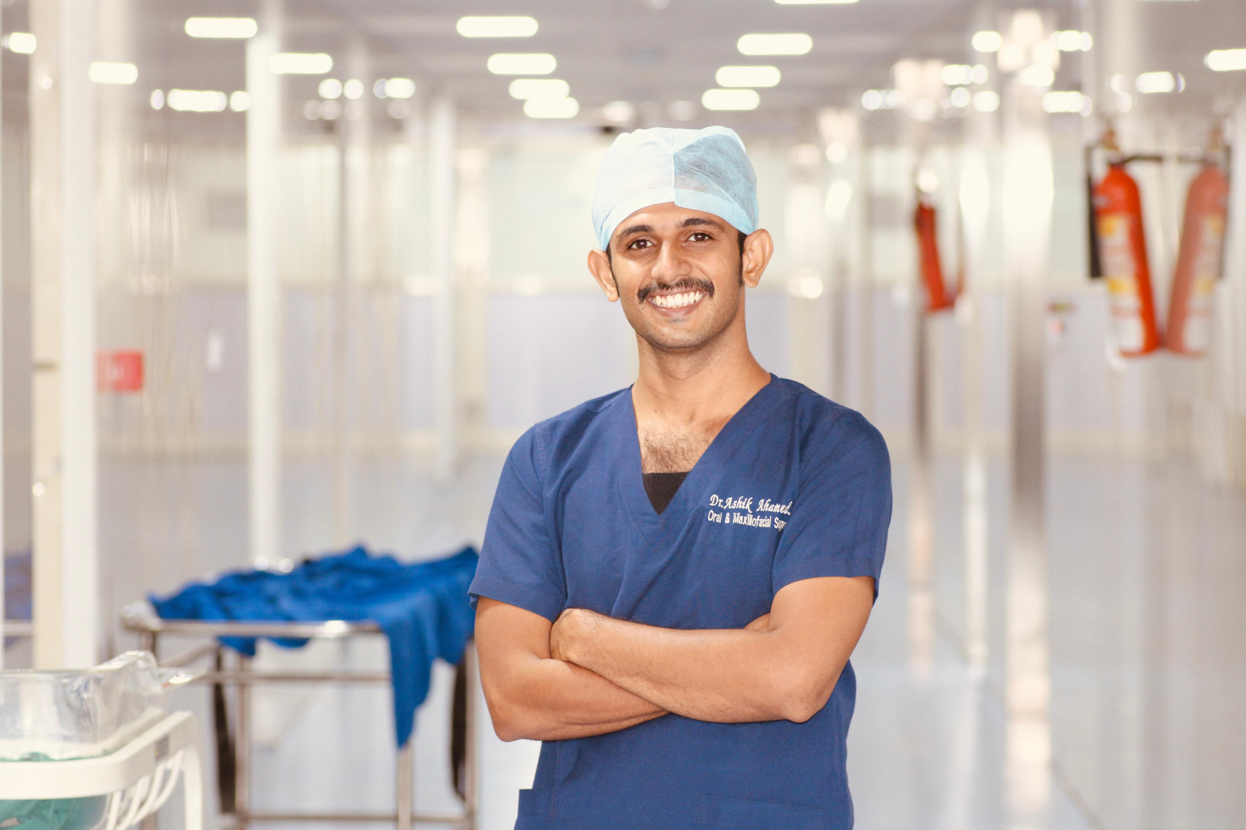 Dr. Ashik Ahamed, Oral and Maxillofacial Surgeon and Implantologist